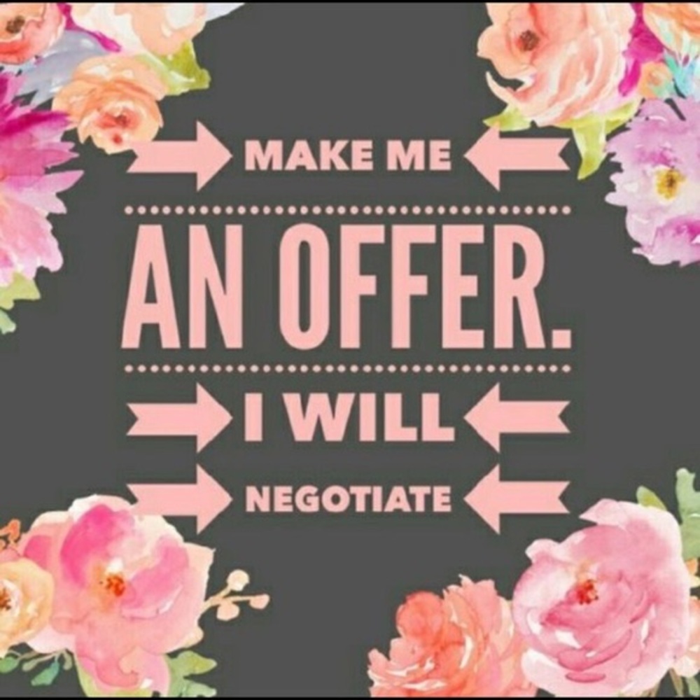 Open to Offers/ Bigger Discounts on Bundles